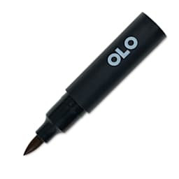 Olo Brush-Tip Half Marker -  O2.7 Cinnamon with cap off