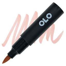 Olo Brush-Tip Half Marker - OR7.2 Rose Beige marker and swatch