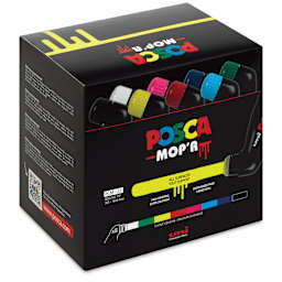 Posca Mop'r Paint Markers - Set of 8 - front of box