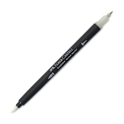 Faber-Castell Goldfaber Sketch Dual-Tip Marker - 200 Colorless Blender, caps off