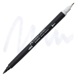 Faber-Castell Goldfaber Sketch Dual-Tip Marker - 331 Neutral Grey I, swatch and marker
