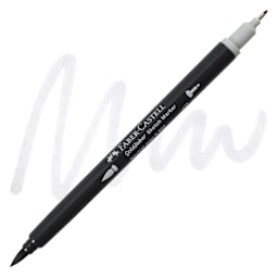Faber-Castell Goldfaber Sketch Dual-Tip Marker - 332 Neutral Grey II, swatch and marker