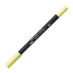 Faber-Castell Goldfaber Sketch Dual-Tip Marker - 104 Light Yellow Glaze, caps on