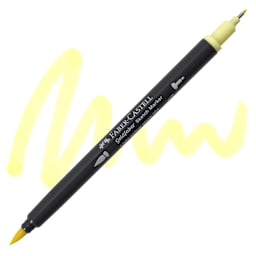 Faber-Castell Goldfaber Sketch Dual-Tip Marker - 104 Light Yellow Glaze swatch and marker