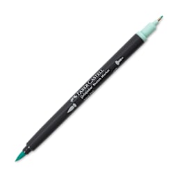 Faber-Castell Goldfaber Sketch Dual-Tip Marker - 240 Aqua, caps off