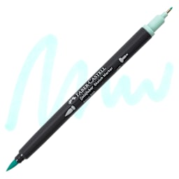 Faber-Castell Goldfaber Sketch Dual-Tip Marker - 240 Aqua, swatch and marker