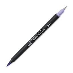 Faber-Castell Goldfaber Sketch Dual-Tip Marker - 196 Lavender Light, caps off