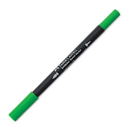 Faber-Castell Goldfaber Sketch Dual-Tip Marker - 112 Leaf Green, caps on