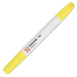 Pantone Dual Tip Marker - 100, marker with caps on