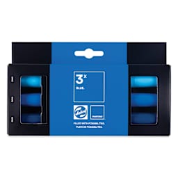 Pantone Dual Tip Markers - Blue, Set of 3, front of the packaging