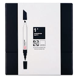 Talens Pantone Dual Tip Empty Marker Box, front of the packaging