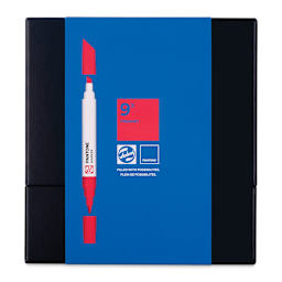 Pantone Dual Tip Markers - Primary, Set of 9, front of the packaging
