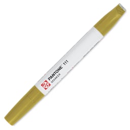 Pantone Dual Tip Marker - 111, single marker with caps on