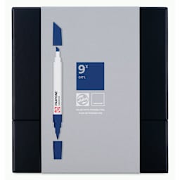 Pantone Dual Tip Markers - City, Set of 9, front of the packaging