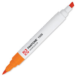 Pantone Dual Tip Marker - 1505, caps off