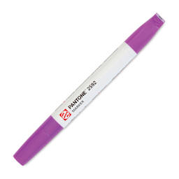 Pantone Dual Tip Marker - 2592, marker with caps on