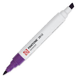 Pantone Dual Tip Marker - 2612, caps off