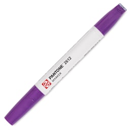 Pantone Dual Tip Marker - 2612, caps on
