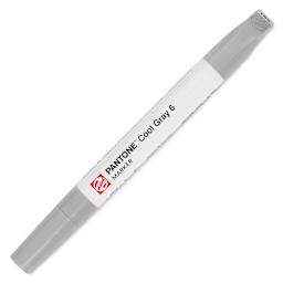 Pantone Dual Tip Marker - Cool Gray 6, caps on
