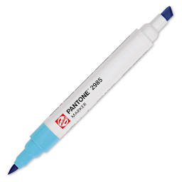 Pantone Dual Tip Marker - 2985, caps off
