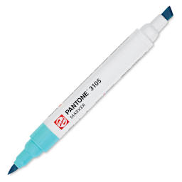 Pantone Dual Tip Marker - 3105, caps off