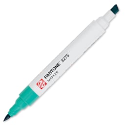 Pantone Dual Tip Marker - 3275, caps off