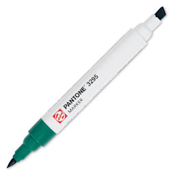 Pantone Dual Tip Marker - 3295, caps off