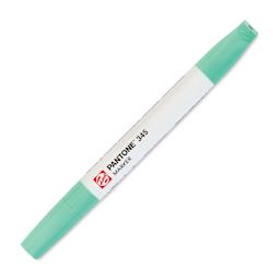Pantone Dual Tip Marker - 345, marker with caps on