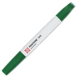 Pantone Dual Tip Marker - 349, caps on