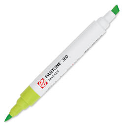 Pantone Dual Tip Marker - 380, marker with caps off