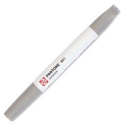 Pantone Dual Tip Marker - 401, marker with caps on