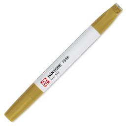 Pantone Dual Tip Marker - 7556, caps on