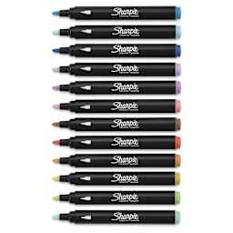 Sharpie Creative Acrylic Markers - Set of 12, Earth Tones Mineral, Bullet Tip