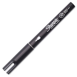 Sharpie Creative Acrylic Marker - White, Brush Tip - with cap on