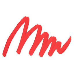 Sharpie Creative Acrylic Marker - Red, Brush Tip swatch