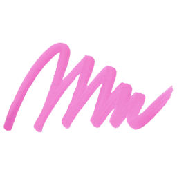 Sharpie Creative Acrylic Marker - Rose Pink, Brush Tip swatch