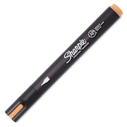 Sharpie Creative Acrylic Marker - Orange, Bullet Tip - with cap on