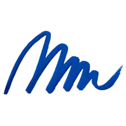 Sharpie Creative Acrylic Marker - Blue, Brush Tip - Swatch