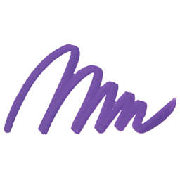 Sharpie Creative Acrylic Marker - Lilac, Brush Tip - Swatch