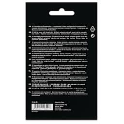 Faber-Castell Black Edition Brush Pens - Assorted Colors, Set of 10, back oft he packaging