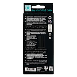 Faber-Castell Black Edition Colored Pencils - Skin Tones, Set of 12, back of the packaging