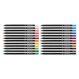 Faber-Castell Black Edition Colored Pencils - Assorted Colors, Set of 24