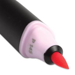 Molotow Sketcher Twin Graphic Markers - Pastel Kit, close-up of the brush tip