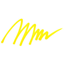 Edding Gloss Paint Marker - Yellow, Round Nib, 2-4 mm, swatch