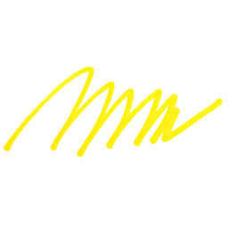 Edding Gloss Paint Marker - Yellow, Round Nib, 1-2 mm, swatch