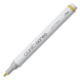 Copic Acrea Paint Marker - Lemon Yellow 010, cap off
