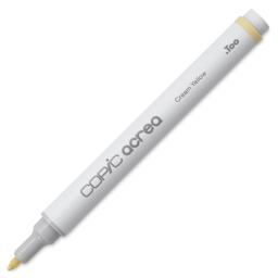 Copic Acrea Paint Marker - Cream Yellow 016, cap off