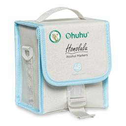 Ohuhu Honolulu Dual Tip Marker Set - Set of 48, Pastel Colors of Sweetness, front of case