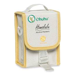 Ohuhu Honolulu Dual Tip Marker Set - Set of 24, Skin Tone, front of case