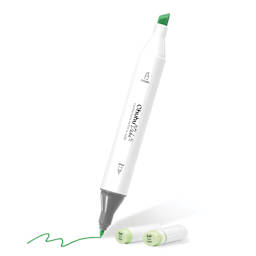 Ohuhu Oahu Dual-Tip Marker Set - Set of 80, Assorted, chisel and bullet tips